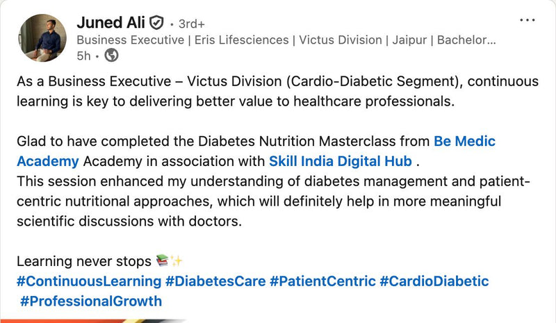 LinkedIn post screenshot